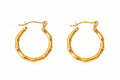 Bamboo Earrings - Dainty