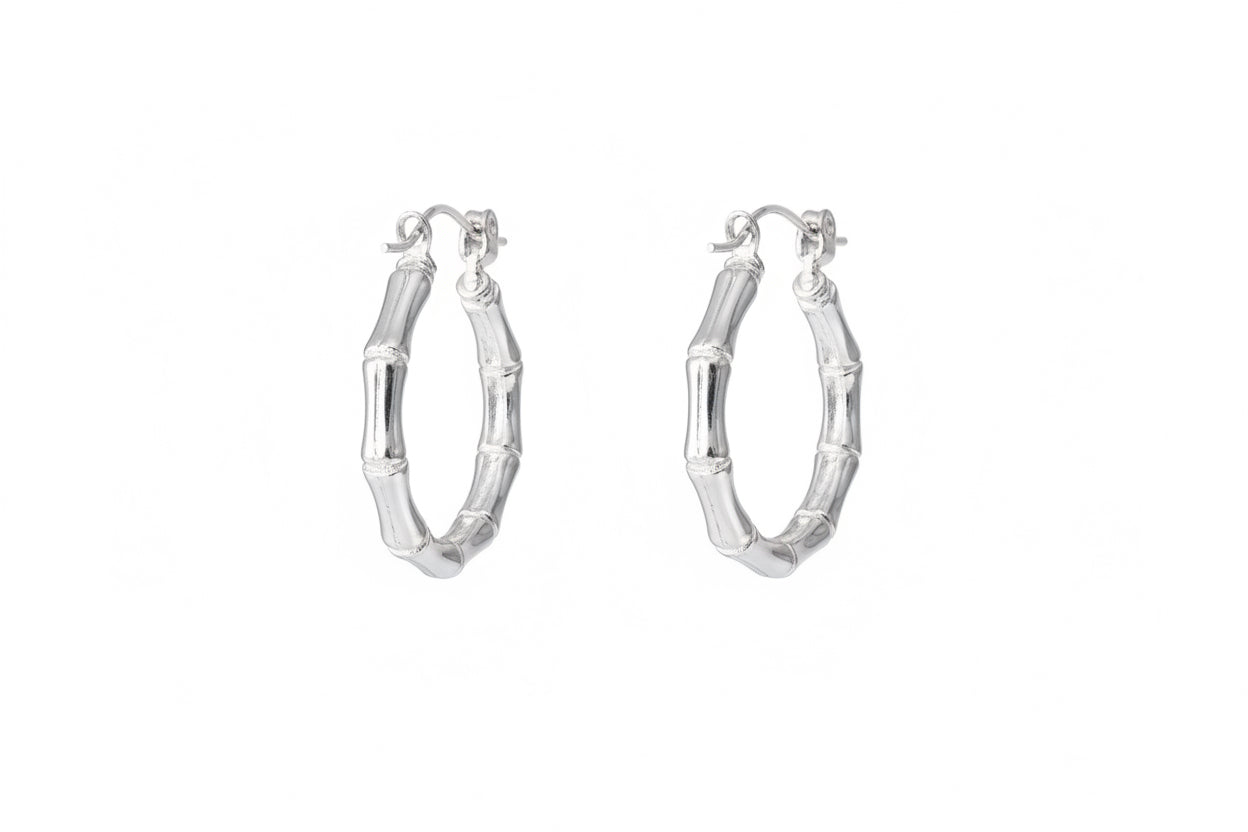 Bamboo Earrings - Dainty